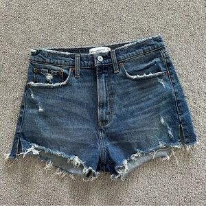 Abercrombie and Fitch High Rise‎ Mom Short Size 27/4